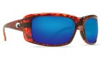Costa Del Mar Cheeca Tortoise Frame/Costa 580 Blue Mirror Glass CH10OBMGLP sunglasses