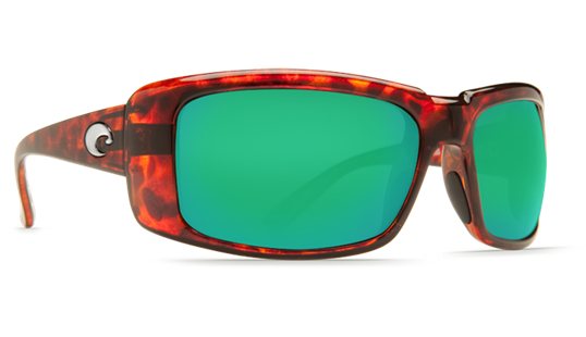 Costa Del Mar Cheeca Tortoise Frame/Costa 580 Green Mirror Glass CH10OGMGLP sunglasses