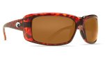 Costa Del Mar Cheeca Tortoise Frame/Dark Amber 400P sunglasses