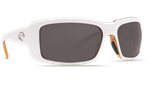 Costa Del Mar Cheeca White Tortoise Frame Dark Gray 400P sunglasses