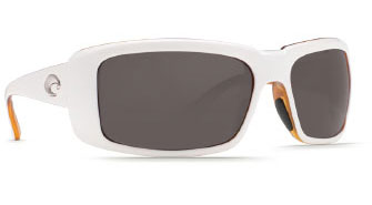 Costa Del Mar Cheeca White Tortoise Frame/Gray 580P CH29OGP sunglasses