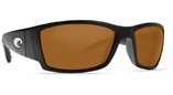 Costa Del Mar Corbina Black Frame/Amber CR 39 400 Glass Lens sunglasses