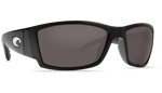 Costa Del Mar Corbina Shiny Black Frame Dark Gray 400P sunglasses