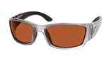 Costa Del Mar Corbina Silver Frame/400 Vermilion Glass Lens sunglasses