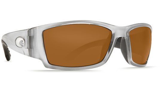Costa Del Mar Corbina Silver Frame/DarkAmber 400P sunglasses