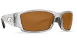 Costa Del Mar Corbina Silver Frame/DarkAmber 400P sunglasses