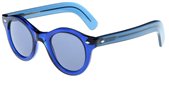 Cutler and Gross 0737 Deep Blue/Dark Blue sunglasses