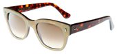Cutler and Gross 0935 Gold on Dark Turtle sunglasses