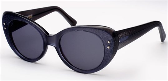 Cutler and Gross 1004 Pale Blue Sparkle sunglasses