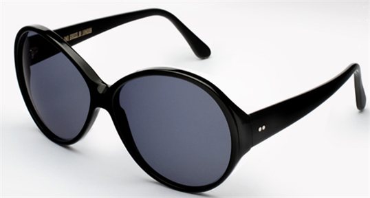Cutler and Gross 1006 Black Dark Grey sunglasses