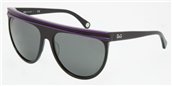 D&amp;G DD3041 157887 Black Violet/Gray sunglasses