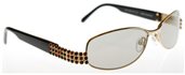 Daniel Swarovski S574 6053 Gold/Blackw/Swarovski Crystals sunglasses