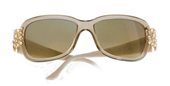 Daniel Swarovski S625 6053 Savannah Brown//23 Karat Gold Plated sunglasses