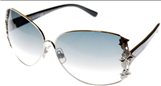 Daniel Swarovski SK0010 16B Silver/Black Grey Gradient sunglasses