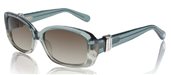 David Yurman Cable Classics DY024 08 Diopside Fade with Sterling Silver sunglasses