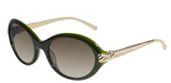David Yurman Waverly DY016 08G Green Diopside with Gold sunglasses