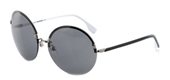 Diesel DL0001 08A Black Ruthenium Smoke sunglasses