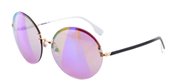 Diesel DL0001 28Z Black Gold Pink Violet sunglasses