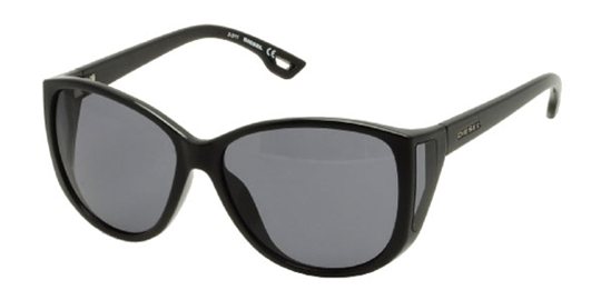 Diesel DL0005 01A Black Grey sunglasses