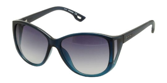 Diesel DL0005 92W Transparent Dark Grey sunglasses
