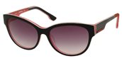 Diesel DL0013 05B Black White Pink Smoke sunglasses