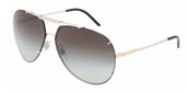 Dolce &amp; Gabbana DG2075 8-May Silver Gold sunglasses