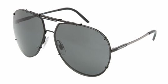 Dolce &amp; Gabbana DG2075 Jan-87 Black Grey sunglasses