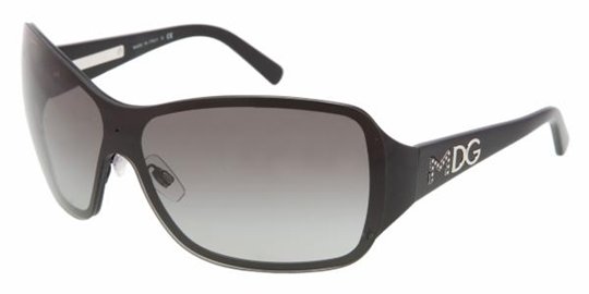 Dolce &amp; Gabbana DG2089 480/8G Silver Gray Gradient sunglasses