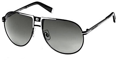 Dsquared DQ0067 01B Black, Shaded Gray Lenses sunglasses