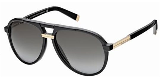 Dsquared DQ0070 01B Black/Gold sunglasses