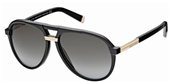 Dsquared DQ0070 01B Black/Gold sunglasses