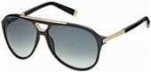 Dsquared DQ0076 01B Shiny Black / Rose Gold sunglasses