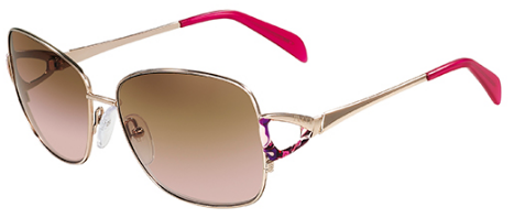 Emilio Pucci EP128S 601 Rose gold sunglasses