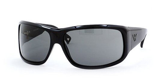 Emporio Armani 9332 807P9 Black Frame/Gray Lens sunglasses