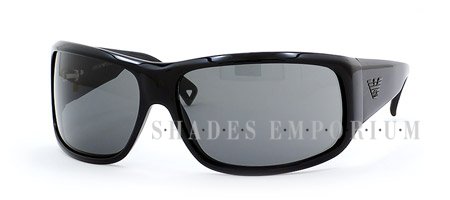 Emporio Armani 9332 807ZR Black Frame/Gray Lens sunglasses