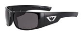 Emporio Armani 9570 0D28E5 Shiny Black Frame/Gray Lens sunglasses