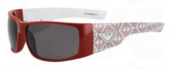 Emporio Armani 9570 0Y1LE5 Red Frame/GrayLens sunglasses