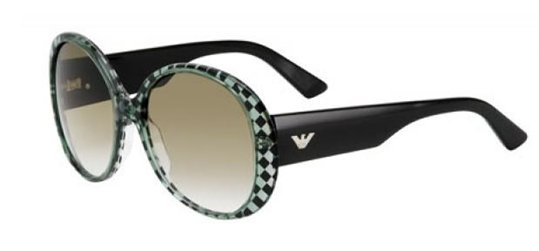 Emporio Armani 9608/S 0I08 Green Black/Dark Green Gradient Lens sunglasses
