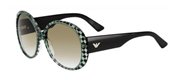 Emporio Armani 9608/S 0I08 Green Black/Dark Green Gradient Lens sunglasses