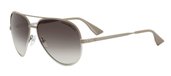 Emporio Armani 9638/S 0LJLCC Matte Beige Cream Frame/BrownGradient Lens sunglasses