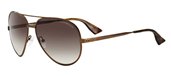 Emporio Armani 9638/S 0TERCC Shiny Brown Frame/Brown Gradient Lens sunglasses