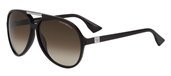 Emporio Armani 9682/S 0UMG Brown Frame/Brown Gradient Lens sunglasses