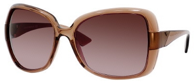 Emporio Armani 9689/S 0YKL Brown Brown Gradient Lens sunglasses