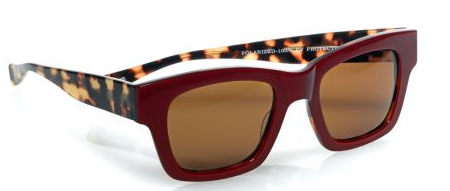 Eyebobs Helen Back Polarized 02 Red tortoise front with tortoise temples sunglasses
