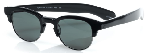 Eyebobs Nudnik Polarized 00 Black top gunmetal bottom sunglasses