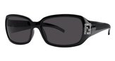 Fendi FS350R 001 Gray Black sunglasses
