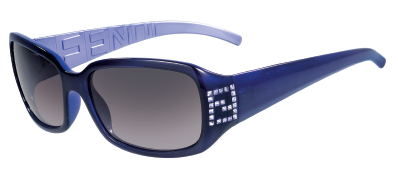 Fendi FS350R 513 Dark Violet/Light Gray Shaded sunglasses