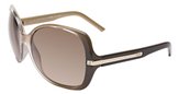 Fendi FS5039 CHROME 234 Light Brown sunglasses