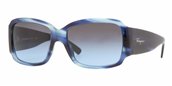Ferragamo FE2175 694/8F Striped Blue Blue Gray Gradient sunglasses