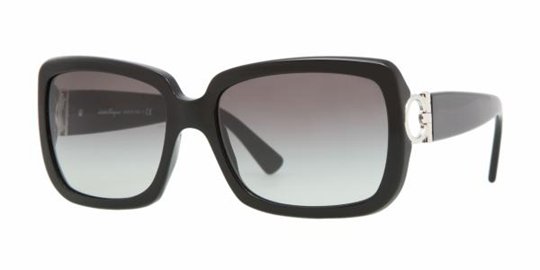Ferragamo FE2186 101/11 Black Gray Gradient sunglasses